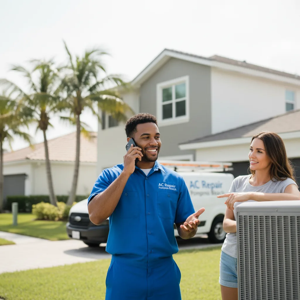 AC Repair Pompano Beach customer support in Sharps Chapel